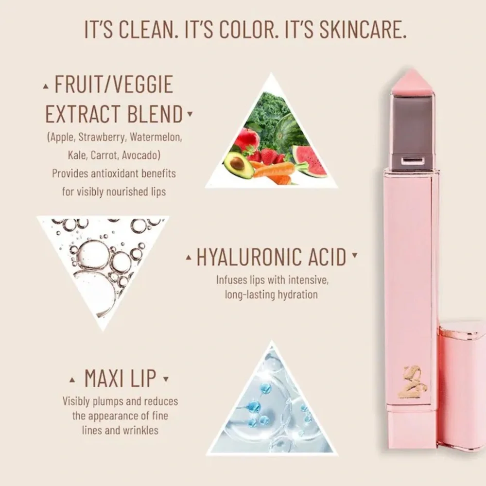 LYS Beauty Speak Love Lip-Plumping Glossy Lip Balm - truthful